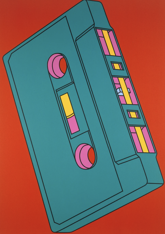 The Wick Culture - Michael Craig-Martin
Cassette, 2002
Acrylic on canvas. 289.5 x 208.3 cm. Courtesy Gagosian. © Michael Craig-Martin. Image courtesy Gagosian. Photo: Prudence Cuming Associates Ltd.