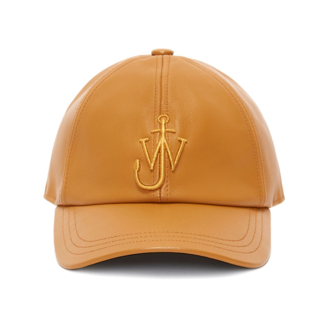 The Wick Culture - JW Anderson Leather Baseball Cap