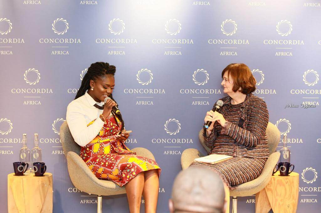 The Wick Culture - Facilitated the interview with former First Lady, Mrs Cherie Blair at the Concordia Africa Summit.
Photo courtesy of Dentaa Amoateng MBE