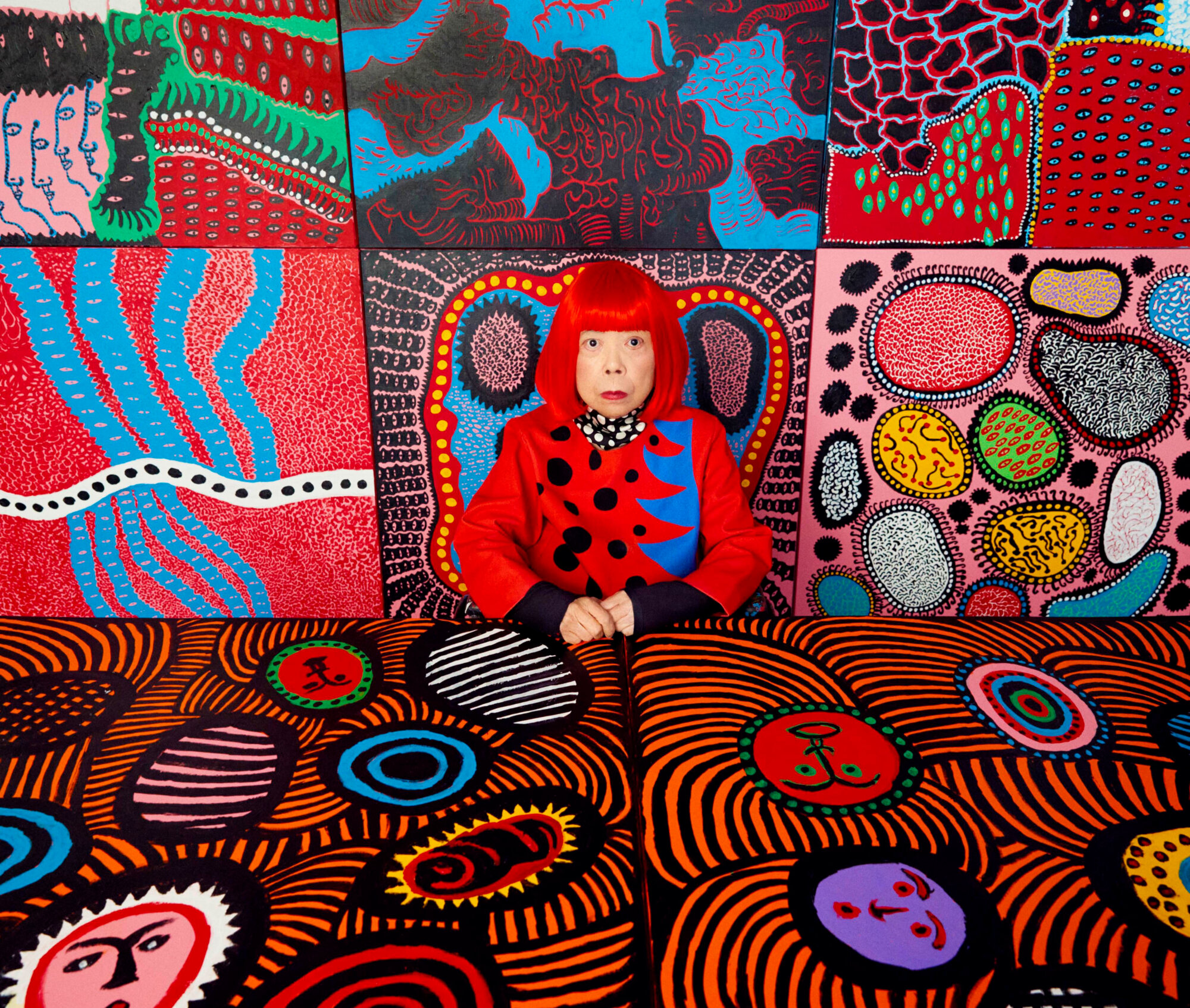 The Wick Culture - Portrait of Yayoi Kusama
Photo by Yusuke Miyazaki
Courtesy the artist, Ota Fine Arts, Victoria Miro, and David Zwirner
