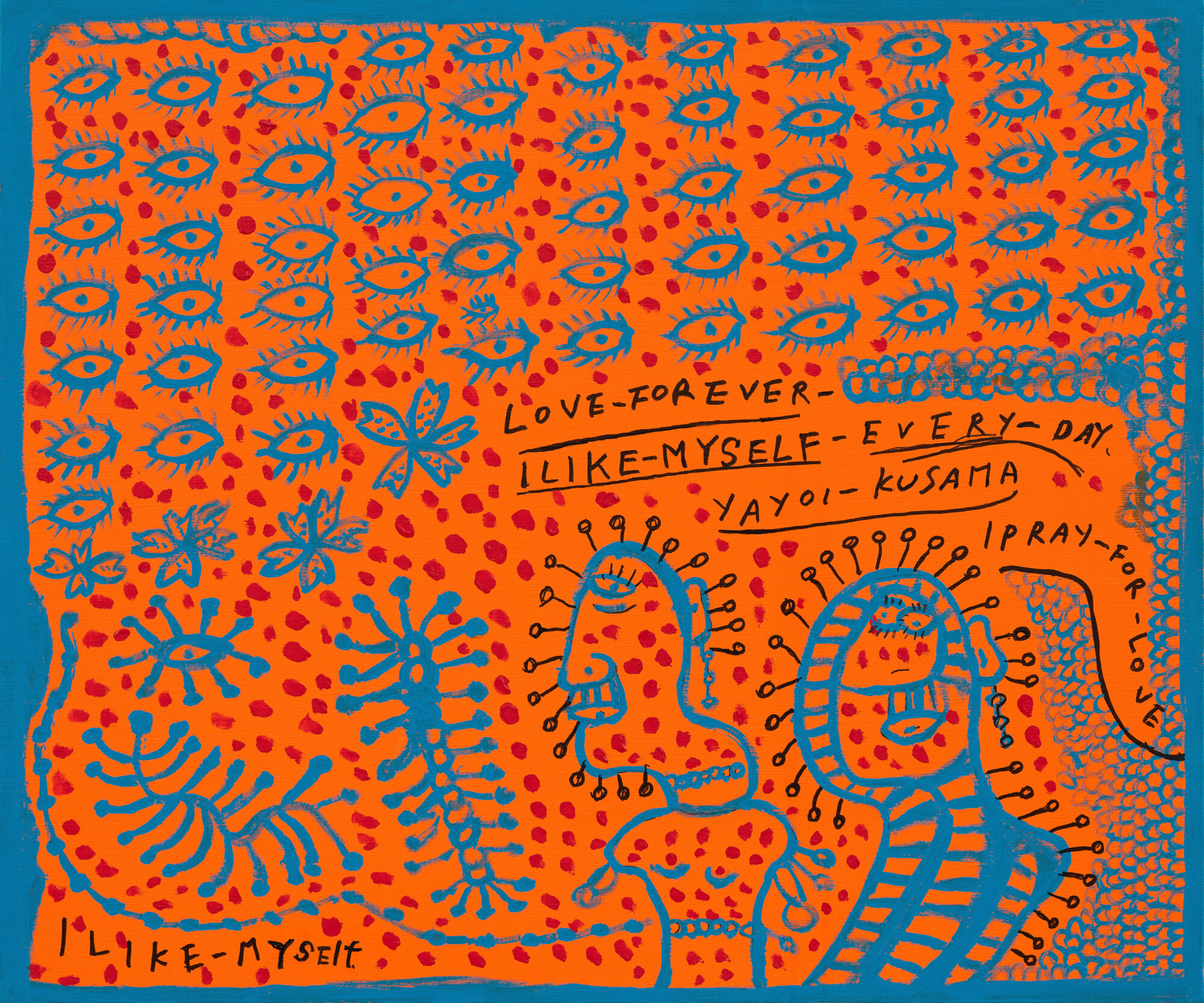 The Wick Culture - Yayoi Kusama, Every Day I Pray for Love, 2022
Courtesy the artist, Ota Fine Arts and Victoria Miro