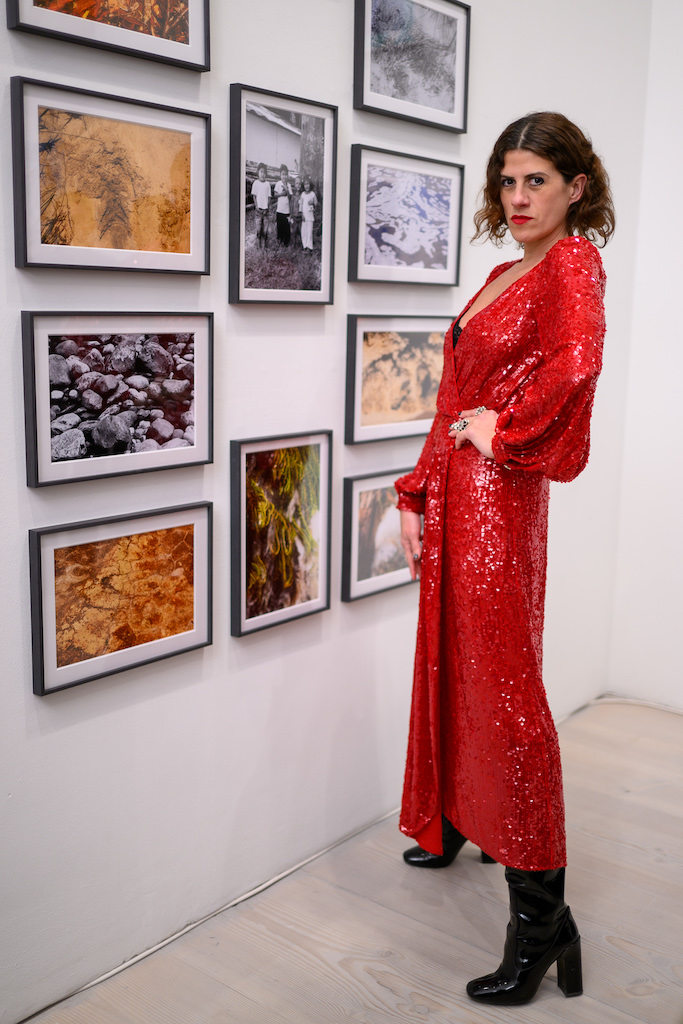 The Wick Culture - Diana Gomez at Saatchi Gallery in partnership with Amazonia Fund Alliance,Planethon-365 presents SACRED LAND 'YVY KATU'  on 27 November 2024 in London. Photo by Nick Harvey.