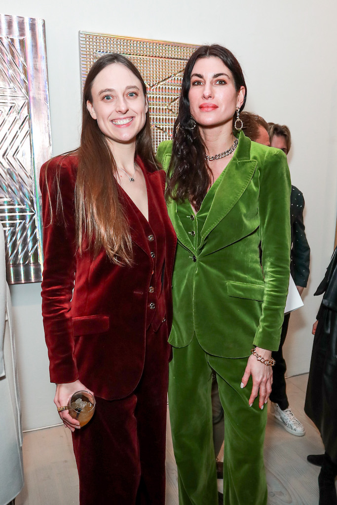 The Wick Culture - LONDON, ENGLAND - NOVEMBER 27: Giuilietta Bateman and Daniella Williams attend the Sacred Land Exhibition at Saatchi Gallery on November 27, 2024 in London, England. (Photo by Dave Benett/Getty Images for Planethon-365)