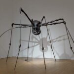 Sculpture by Louise Bourgeois of a spider