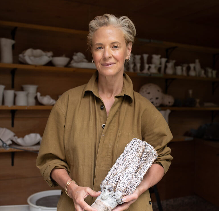 The Wick Culture - Deborah Brett, founder of DBCeramic - www.dbceramic.co.uk - Photo by Ana Viana for Omorovicza