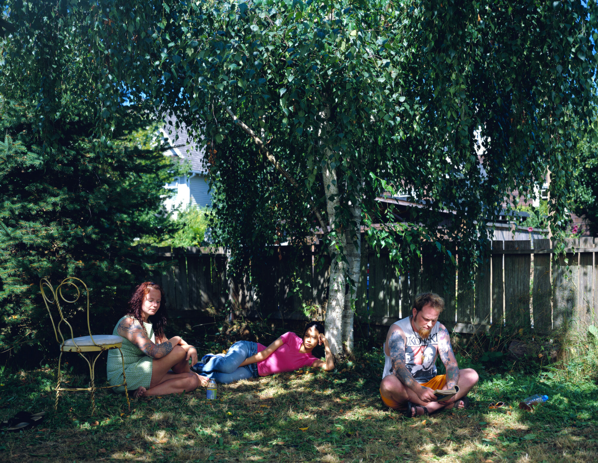 The Wick Culture - Jeff Wall, Tattoos and Shadows 2000, White Cube Bermondsey