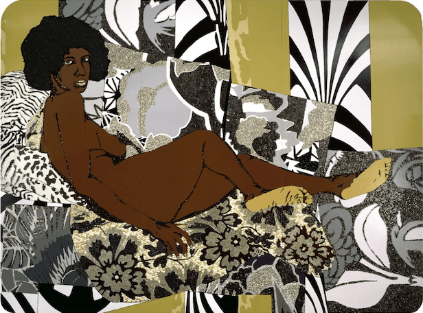 The Wick Culture - Mickalene Thomas,A Little Taste Outside of Love, 2007