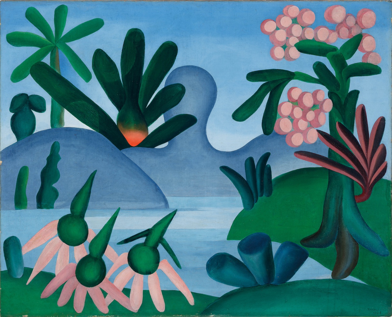 The Wick Culture - Tarsila do Amaral, Lake, 1928. Photo by Jaime Acioli.