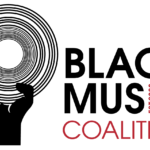 Logo of Black Music Coalition.