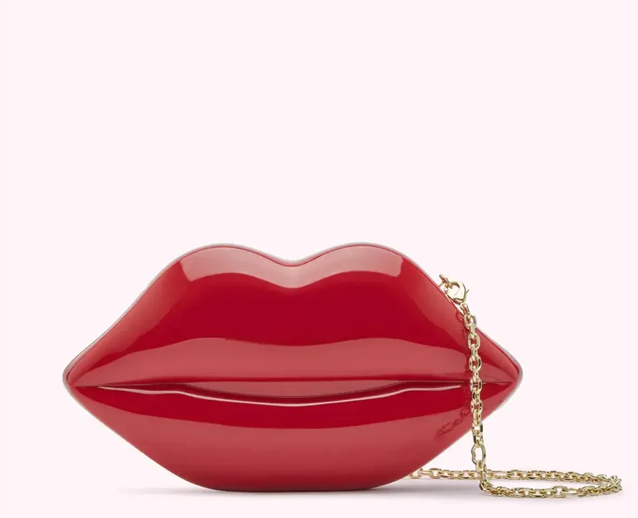 The Wick Culture - Lips Clutch by Lulu Guinness