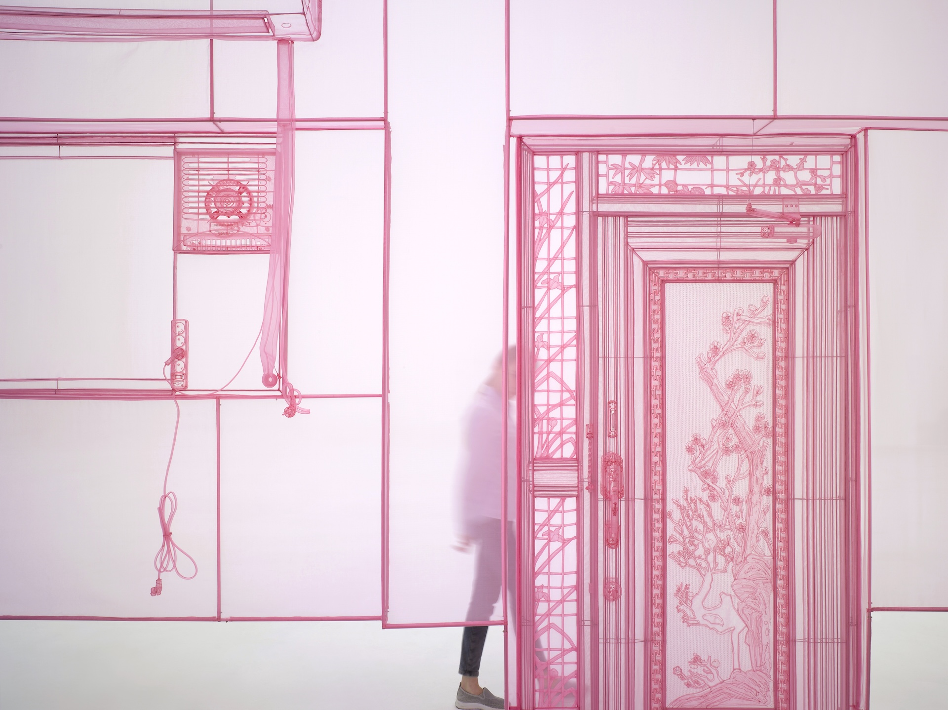 The Wick Culture - Do Ho Suh Nests, 2024. (detail). Courtesy the Artist and Lehmann Maupin New York, Seoul and London and Victoria Miro. Photography by Jeon Taeg Su. © Do Ho Suh