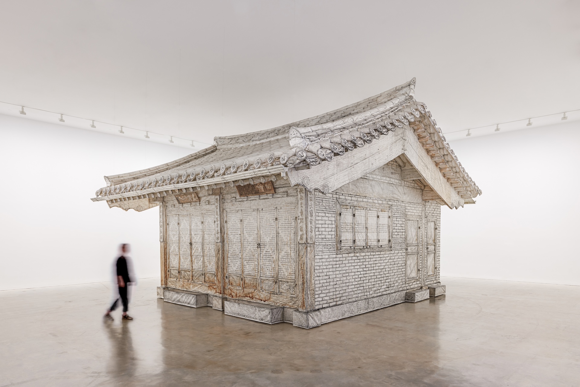 The Wick Culture - Do Ho Suh, Rubbing/ Loving Project Seoul Home, 2013-2022. Installation view at Museum of Contemporary Art Australia, Sydney, Australia. © Do Ho Suh
