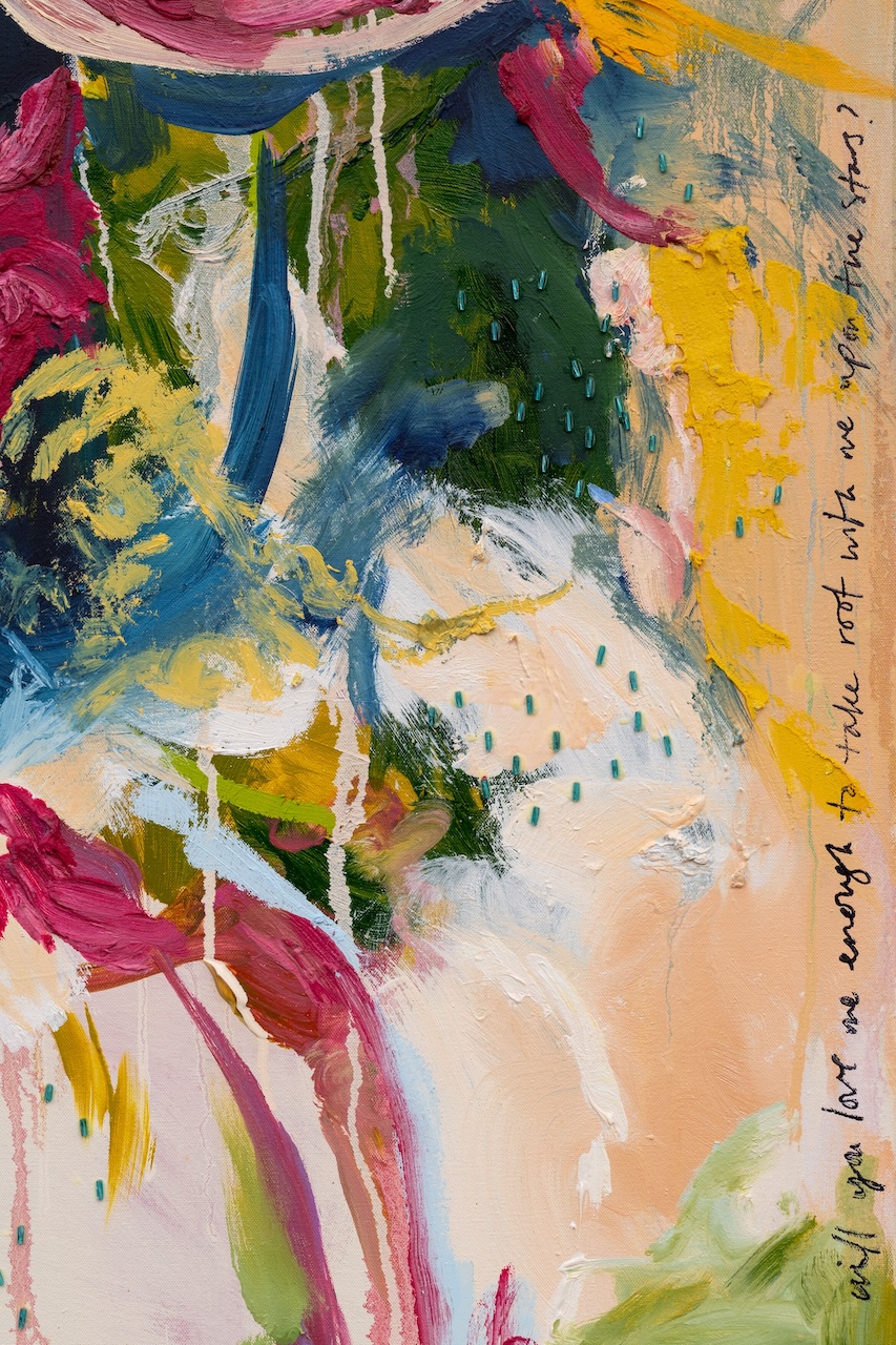 The Wick Culture - Michaela Yearwood-Dan, We'll be free (someday) (detail), 2025. Image courtesy of the artist, Hauser & Wirth and Marianne Boesky Gallery. Photo by Deniz Guzel