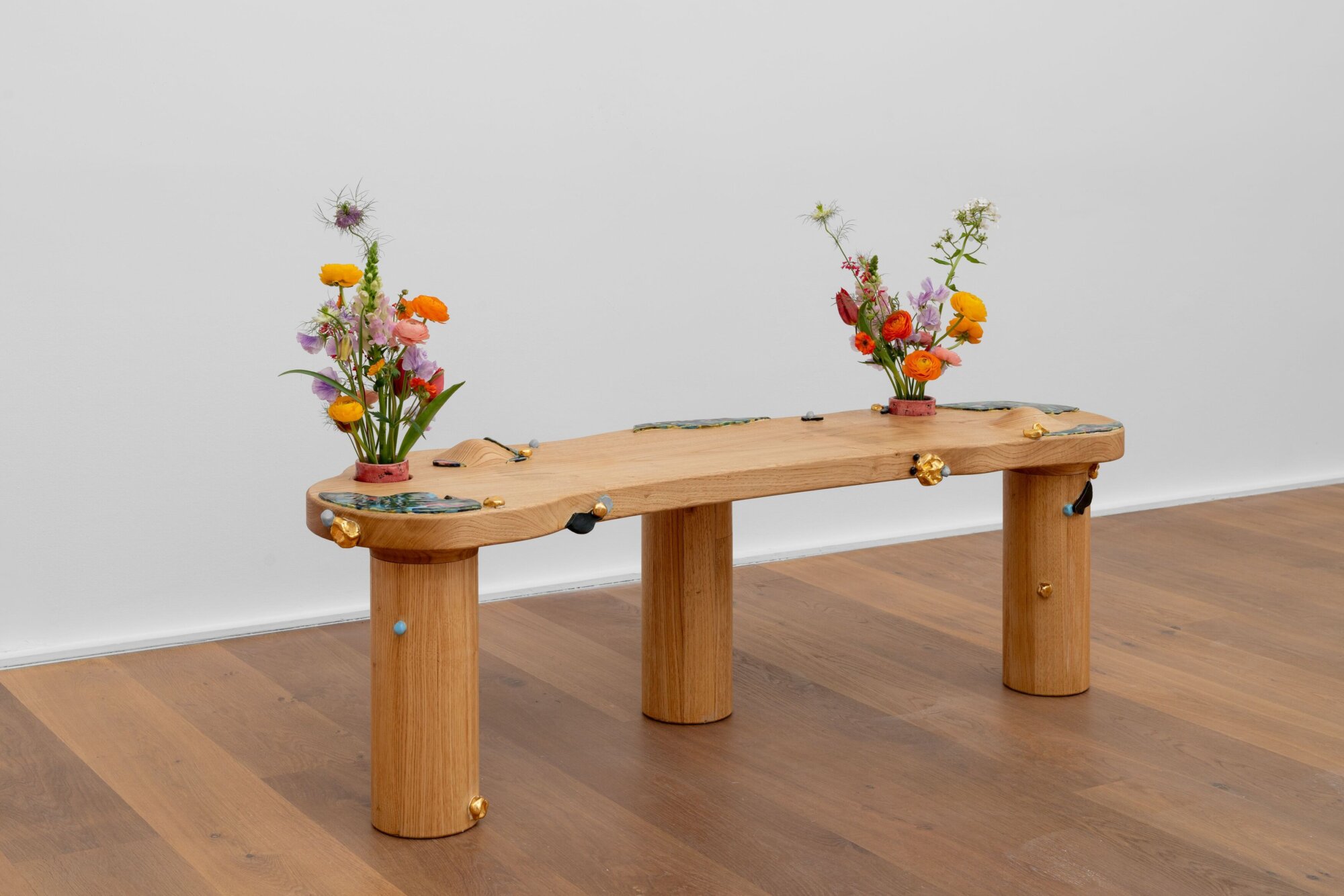 The Wick Culture - Michaela Yearwood-Dan, Bisous #2, 2025. Image courtesy of the artist, Hauser & Wirth and Marianne Boesky Gallery. Photo by Deniz Guzel