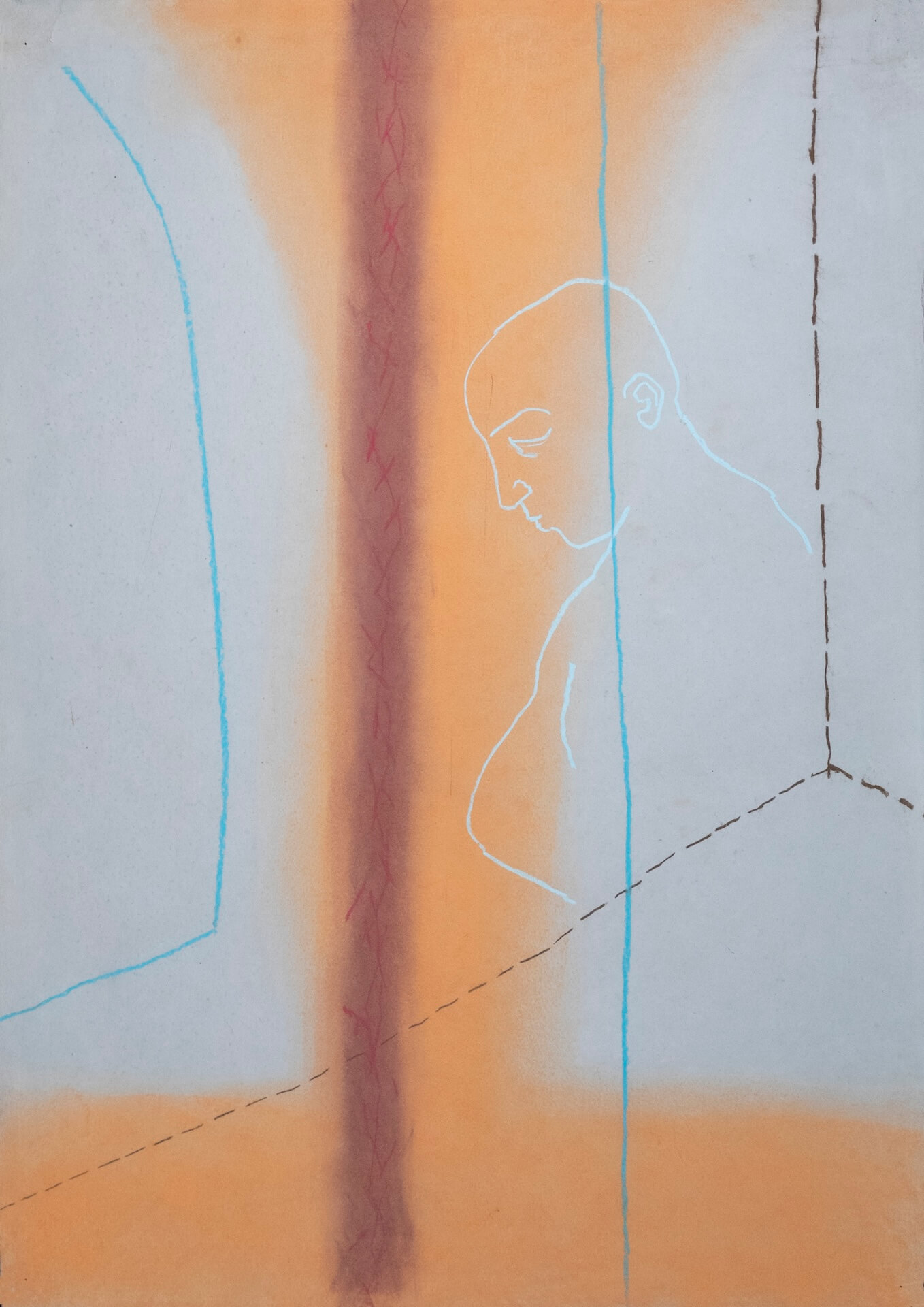 The Wick Culture - Hamad Butt, Profile, c. 1990-92. Image courtesy of Jamal Butt