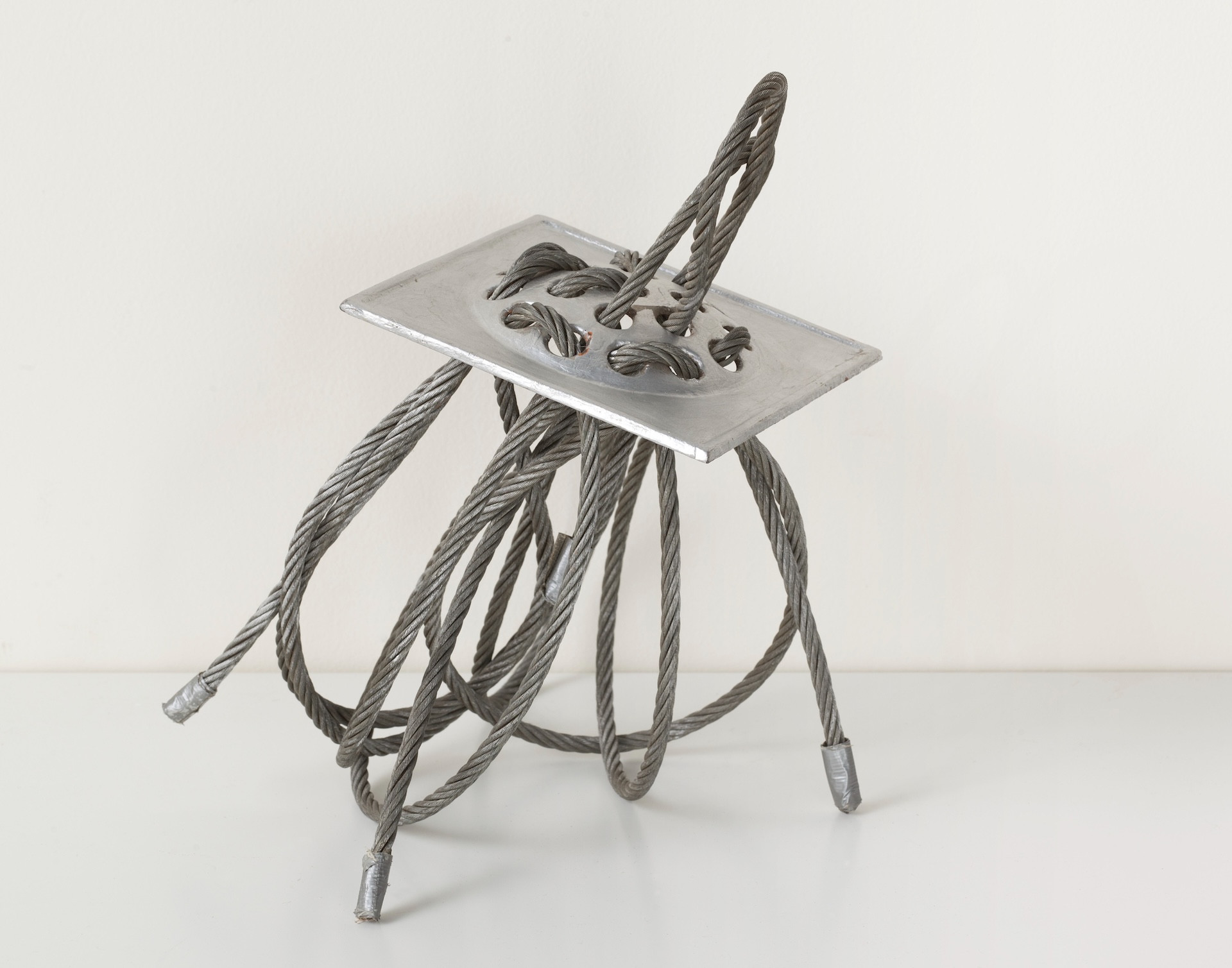 The Wick Culture - Alice Adams, Threaded Drain Plate, 1964. Zürcher Gallery, New York. Collection of Beth Rudin DeWoody © Howcroft Photography, Boston