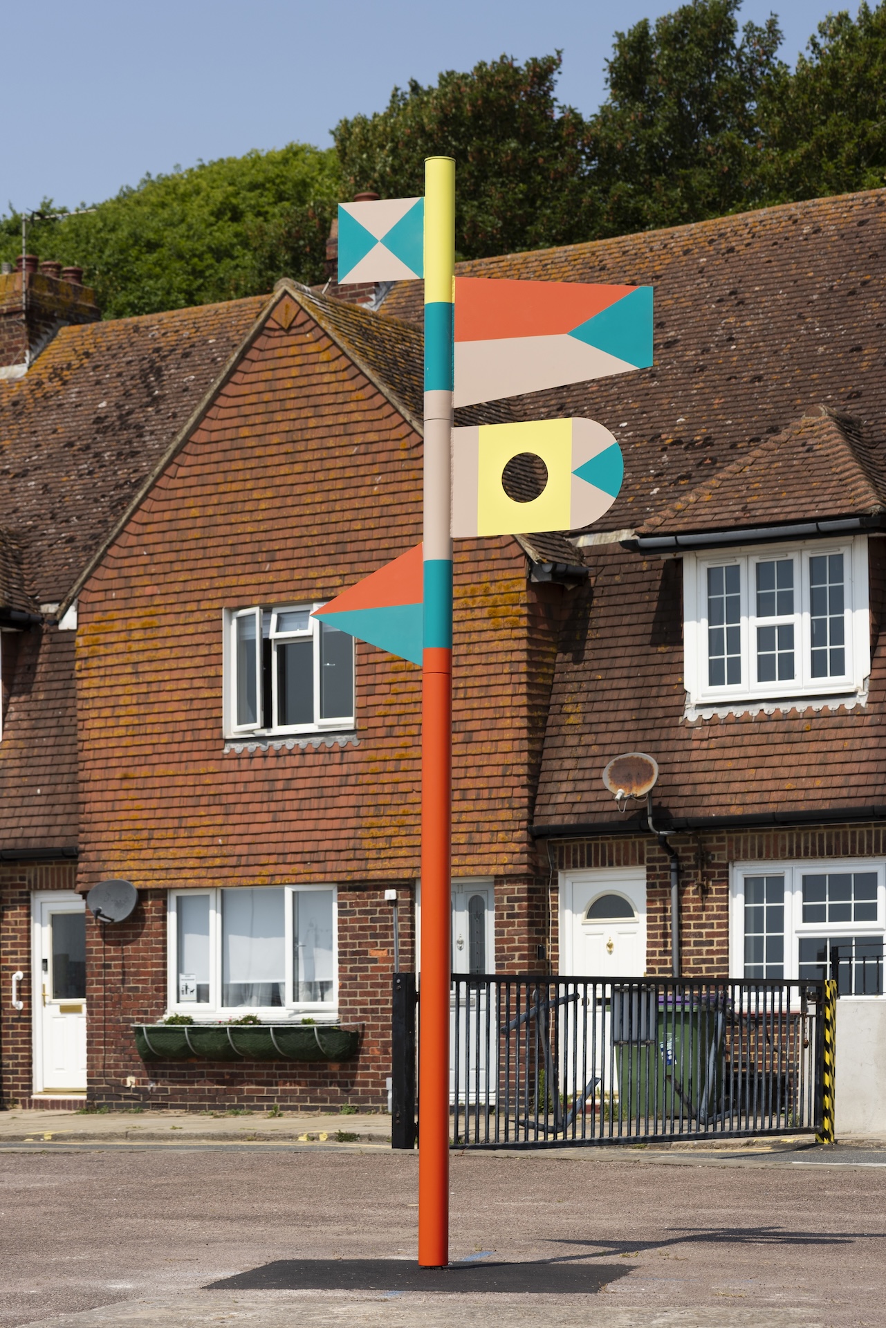 The Wick Culture - Celine Condorelli, commissioned for Creative Folkestone Triennial 2025. Photo by Thierry Bal