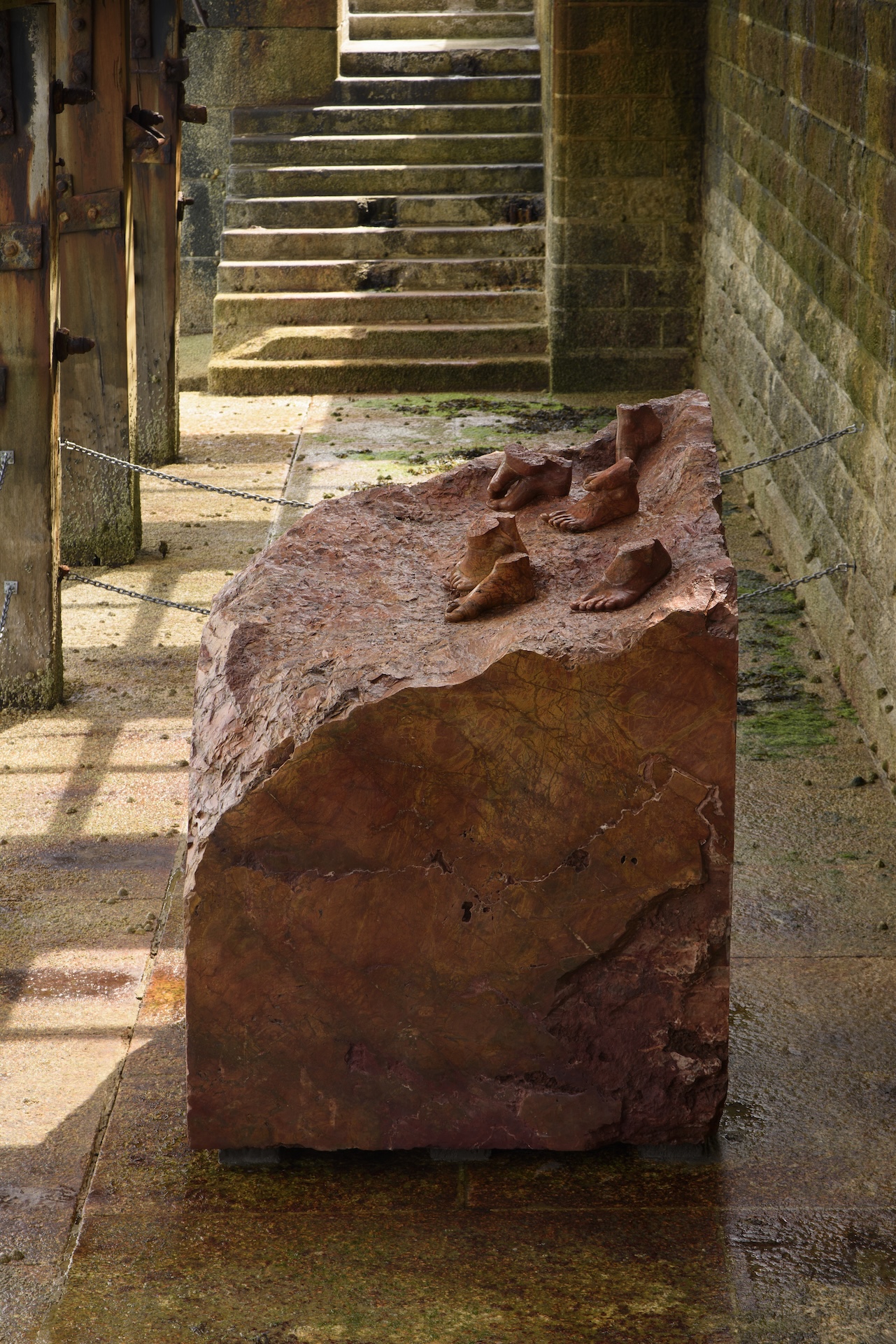 The Wick Culture - Dorothy Cross, commissioned for Creative Folkestone Triennial 2025. Photo by Thierry Bal