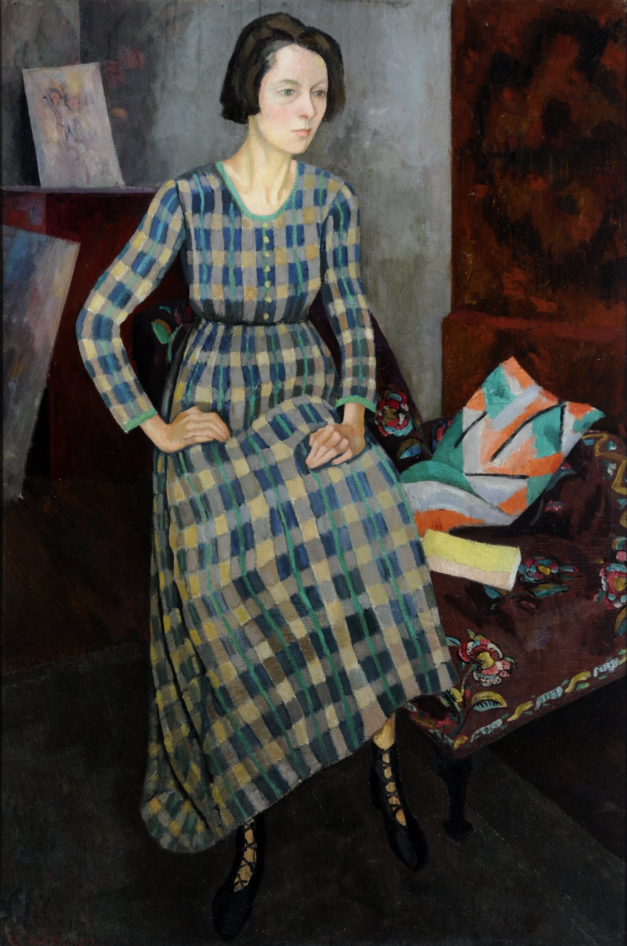The Wick Culture - Roger Fry, Nina Hamnett (1890-1956), 1917, Oil on canvas, University of Leeds Art Collection