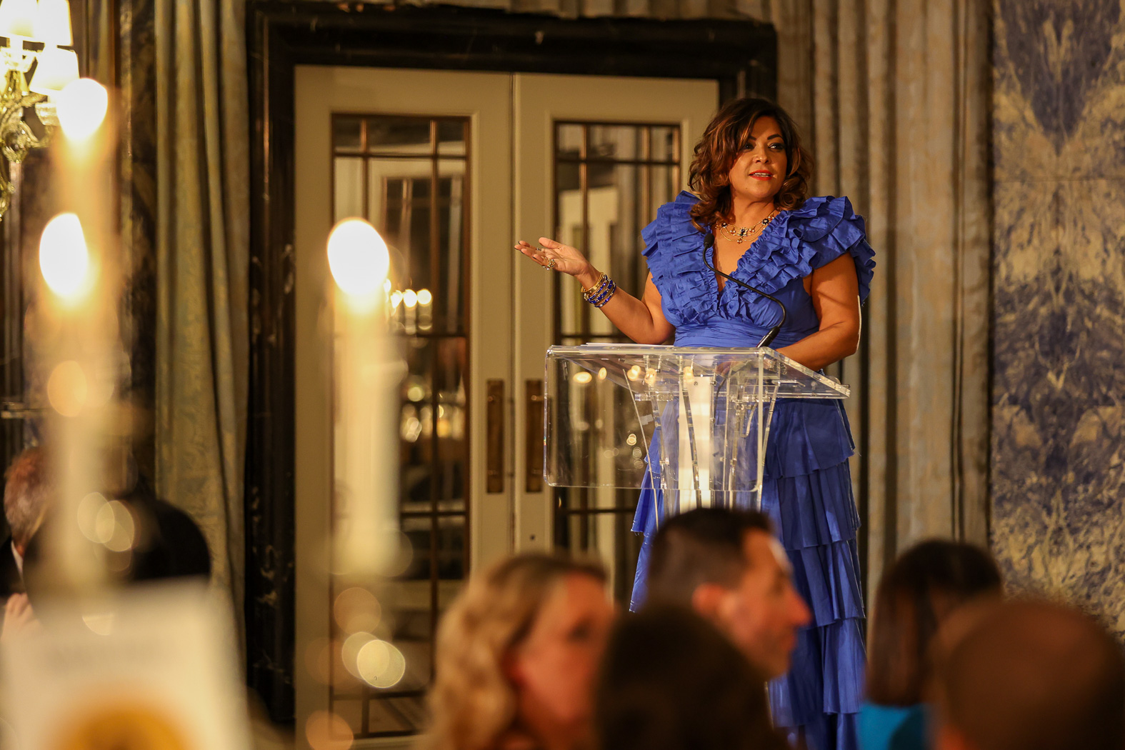 The Wick Culture - WACL Dinner, Anita Rani & Grace Dent, The Dorchester, 21Mar2024, Photographer BronacMcNeill