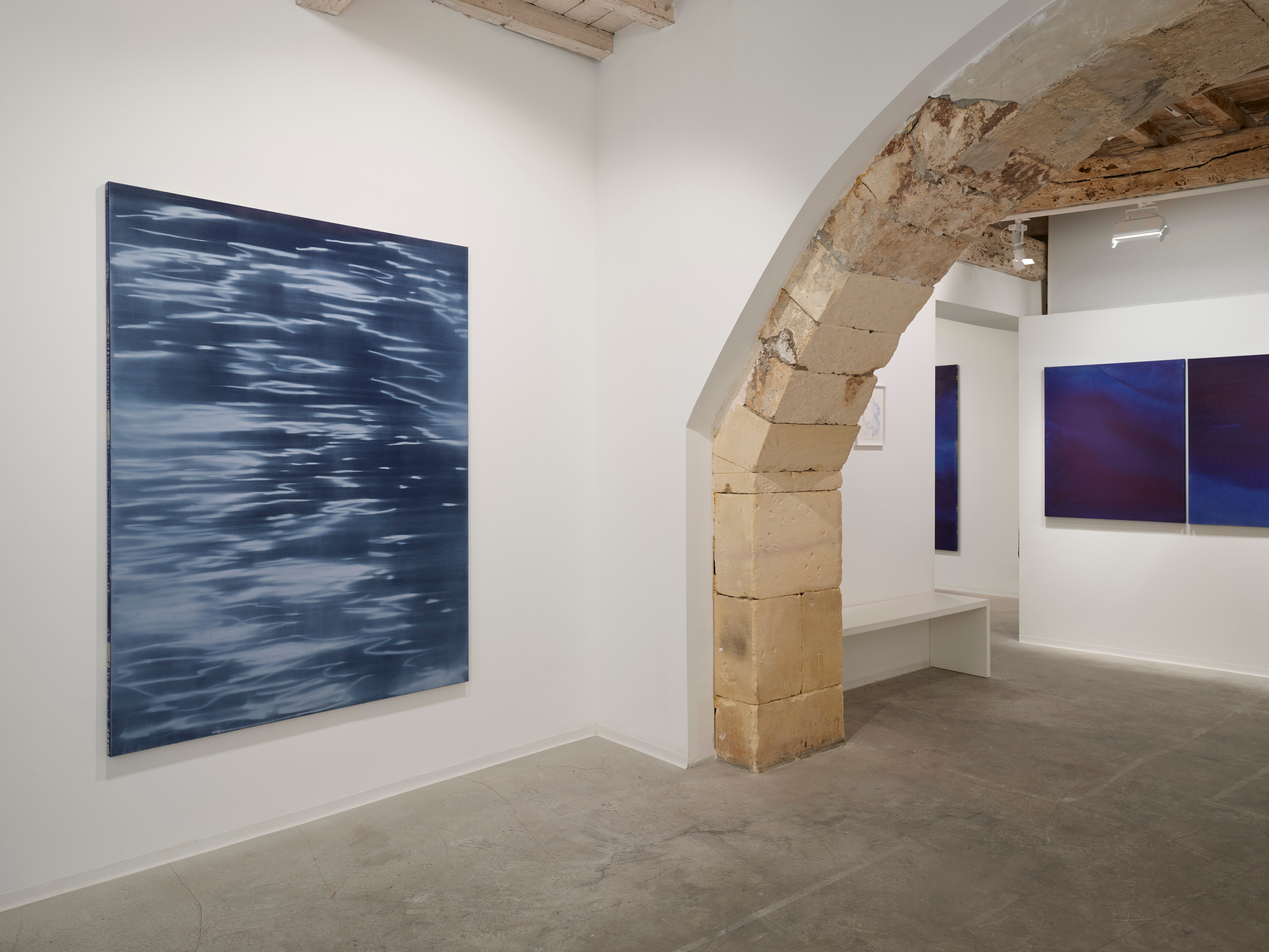 The Wick Culture - View of Caroline Corbasson's 'Something Moves' exhibition at Atelier MA