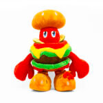 A lobster plush toy