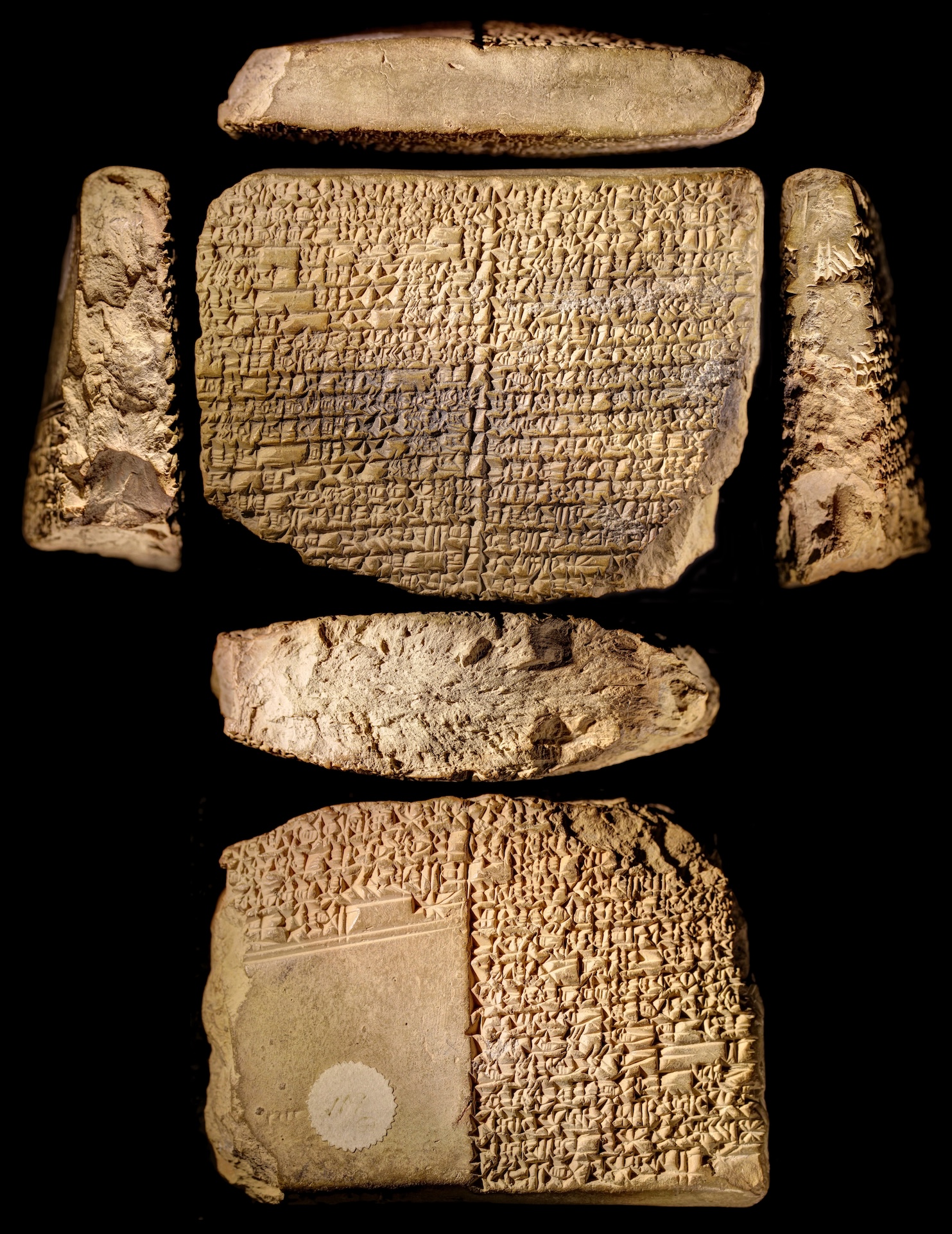 The Wick Culture - Gilgamesh and Aga tablet, late 3rd Century BCE Clay Image provided by The John Rylands Research Institute and Library, The University of Manchester.