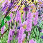 An artwork of flowers
