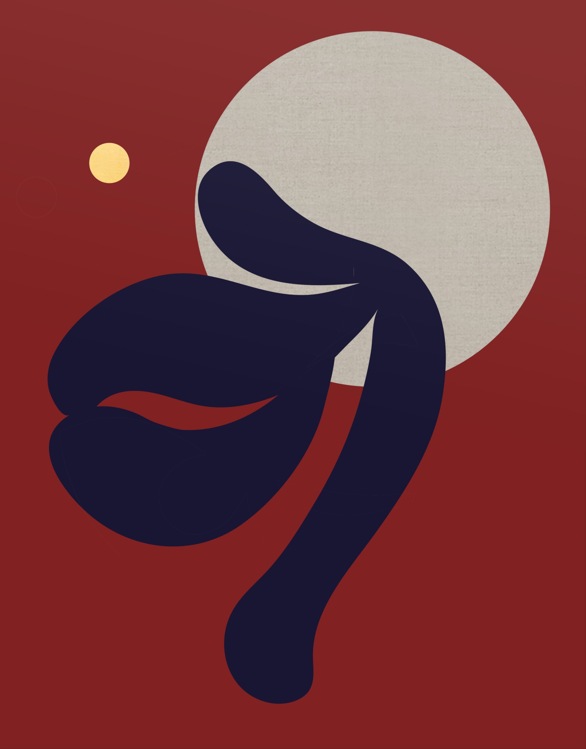 The Wick Culture - Sinta Tantra
Aether Glow, 2025
Tempera and 24ct gold leaf on linen 24 x 18 cm
9 1/2 x 7 1/8 in