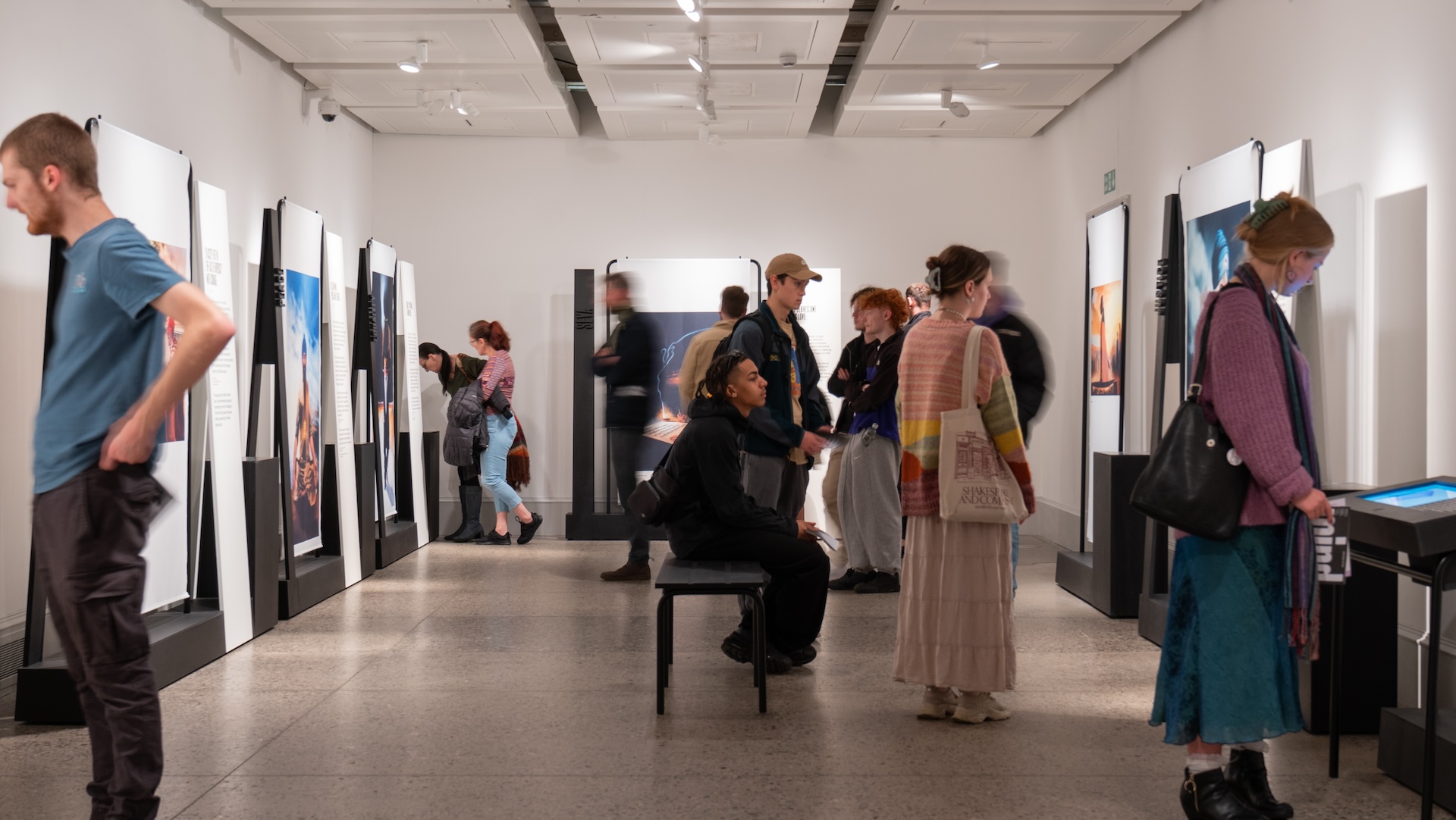The Wick Culture - Visitors at a Without Shape Without Form project