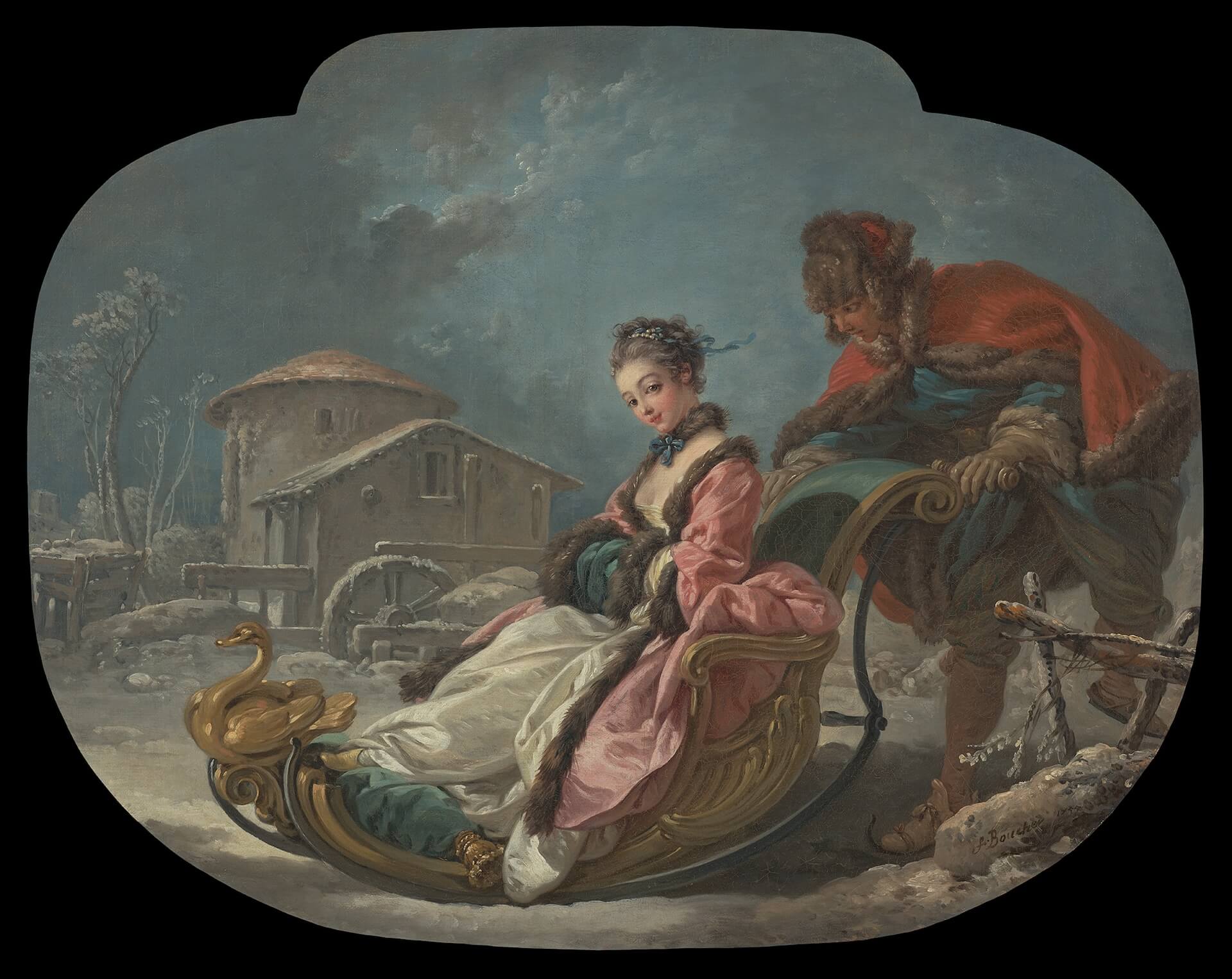 The Wick Culture - François Boucher, The Four Seasons: Winter, 1755. The Frick Collection, New York. Photo: Joseph Coscia Jr