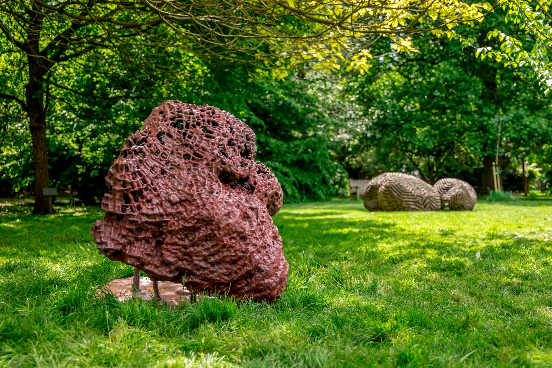 The Wick Culture - Dulwich Picture Gallery Sculpture Garden. Image by Graham Turner