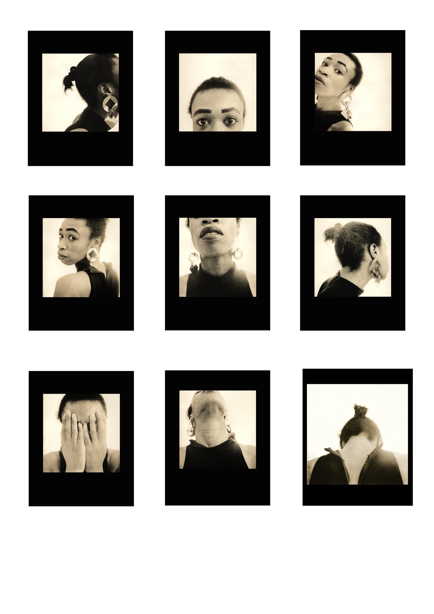 The Wick Culture - Joy Gregory, Autoportrait, 1989 – 1990, Silver Gelatin Lith Print, © Joy Gregory/ Courtesy the artist & DACS