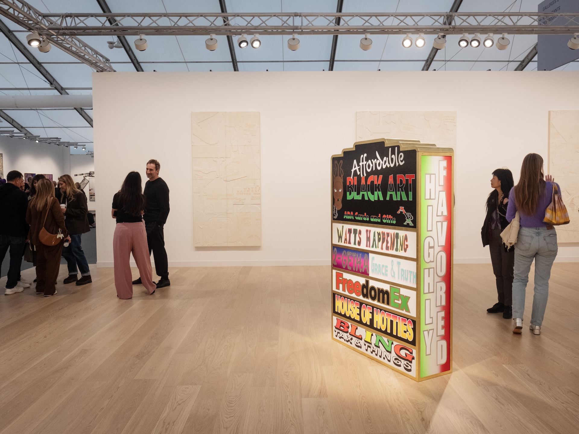 The Wick Culture - Gagosian, Frieze London 2025. Photo by Linda Nylind. Courtesy of Frieze 