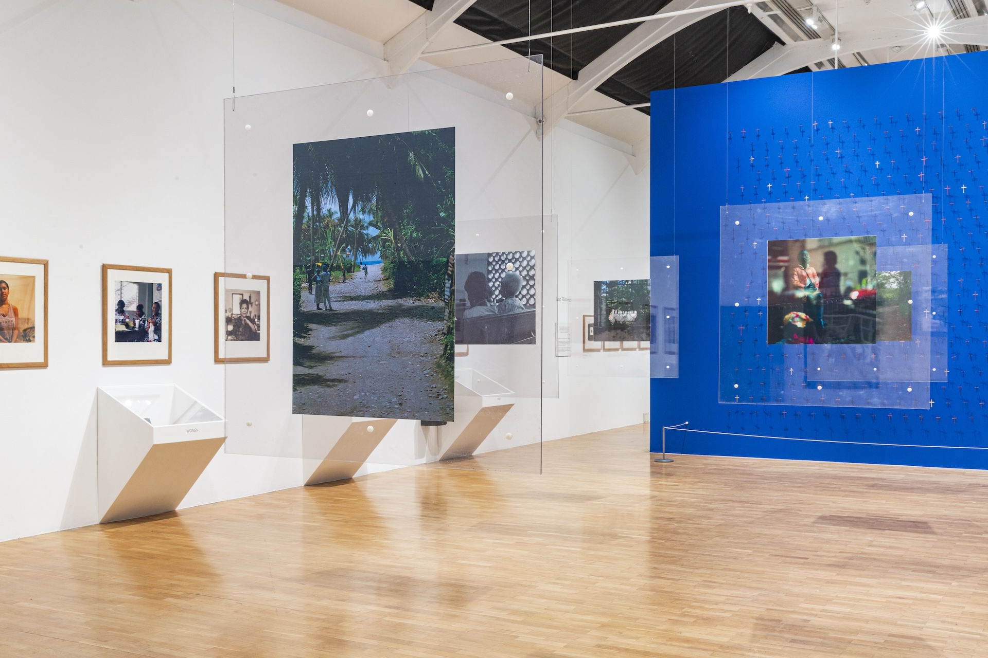 The Wick Culture - Joy Gregory, Memory and Skin, 1998. Installation Photography, Whitechapel Gallery. Photo © Razvi Adam 1