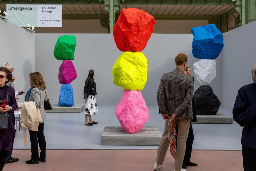 The Wick Culture - Galerie Eva Presenhuber, Ugo Rondinone. Courtesy of Art Basel