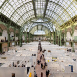 A large indoor art fair