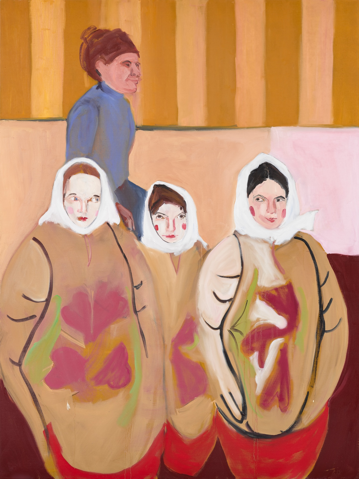 The Wick Culture - Chantal Joffe, Matrushka Dolls, 2025. Courtesy the artist and Victoria Miro