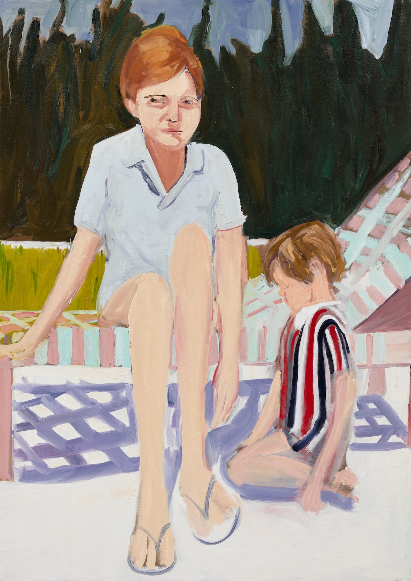 The Wick Culture - Chantal Joffe, Sanibel, 2025. Courtesy the artist and Victoria Miro
