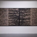A large rectangular artwork