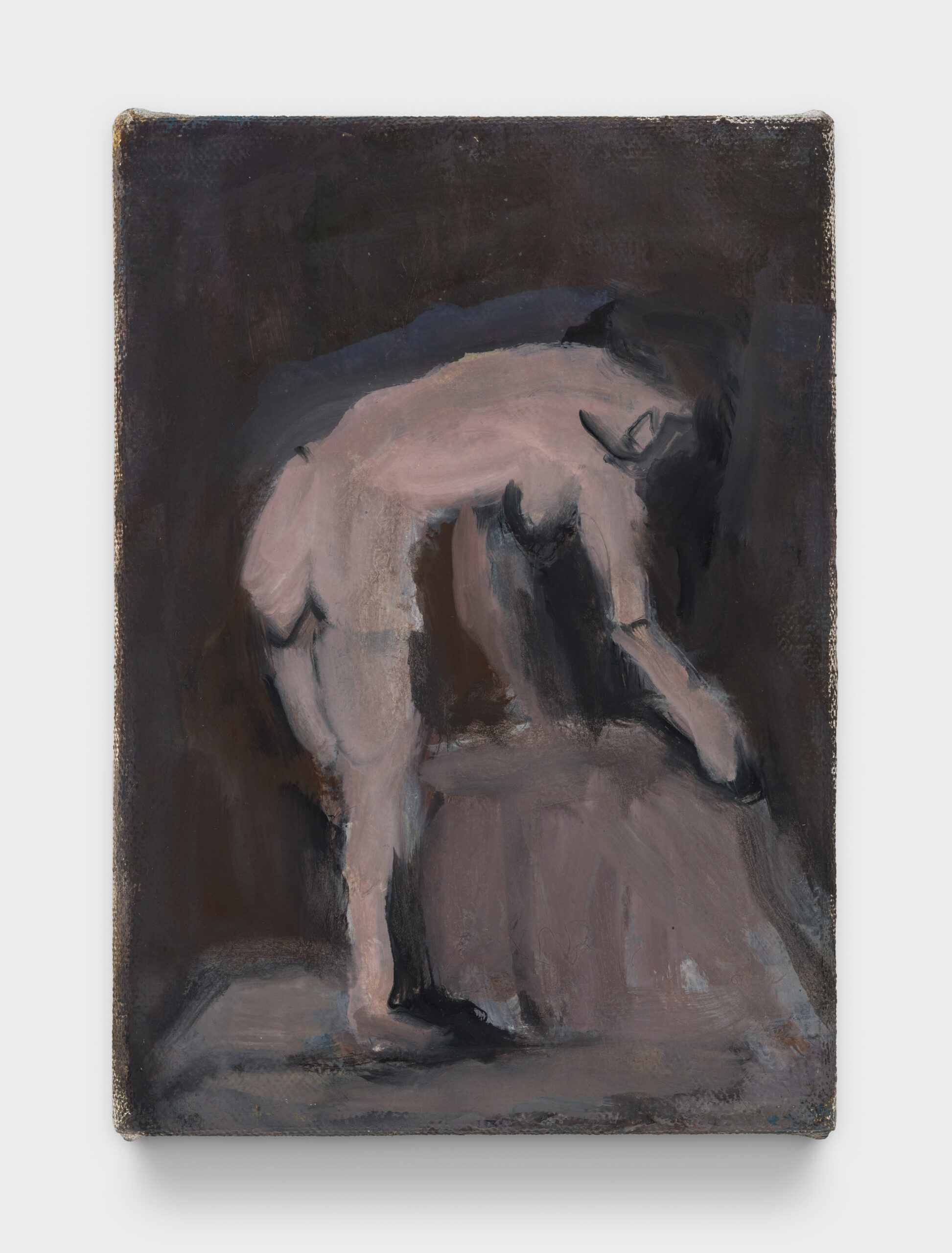 The Wick Culture - Janice Nowinski, Bending Nude (2025). Credit: Carl Freedman Gallery
