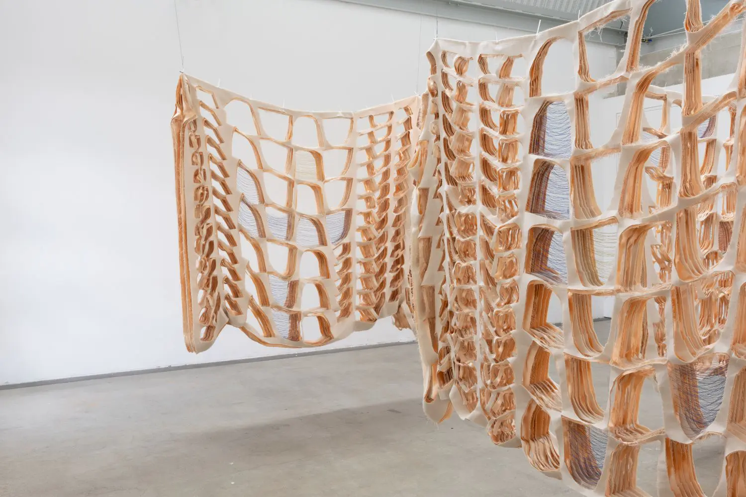 The Wick Culture - Isabel Fletcher, Satin Overlap (2023). Credit: London Art Fair