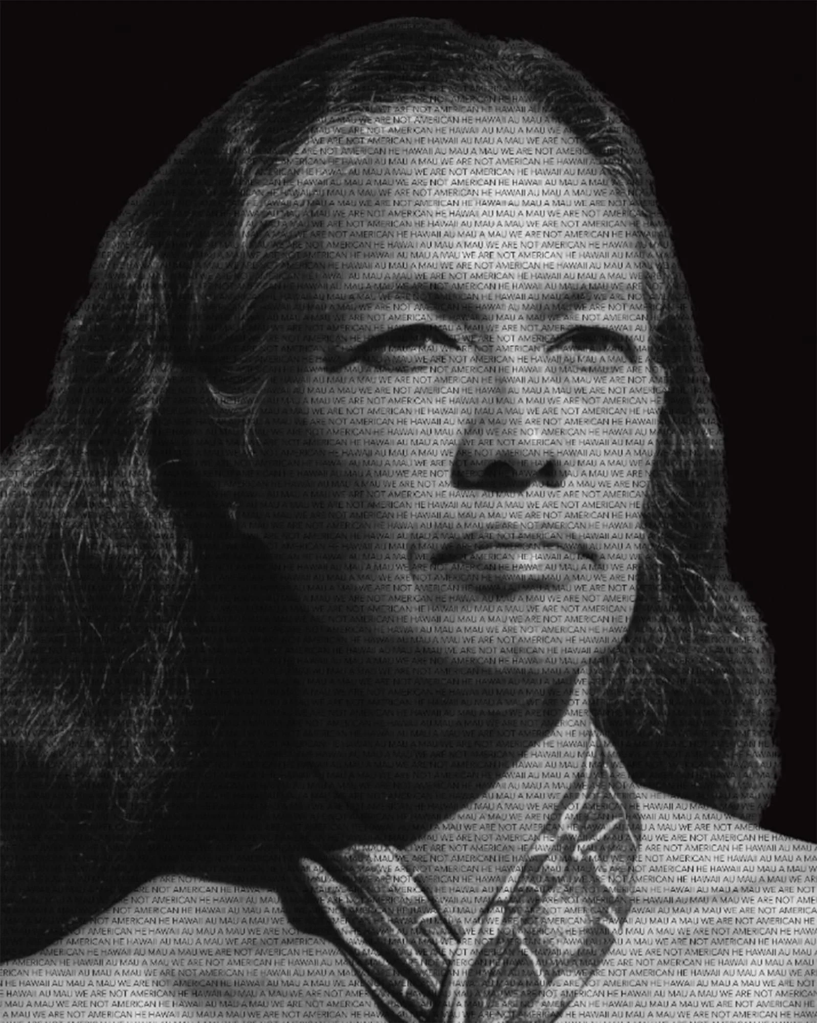 The Wick Culture - Kapulani Landgraf, ''Au'a Haunani-Kay Trask' (2019). Copyright Kapulani Landgraf 2025