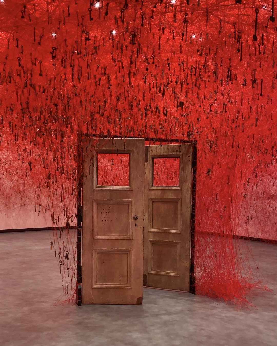 The Wick Culture - Chiharu Shiota, Threads of Life, 2026. Photographed by The Wick