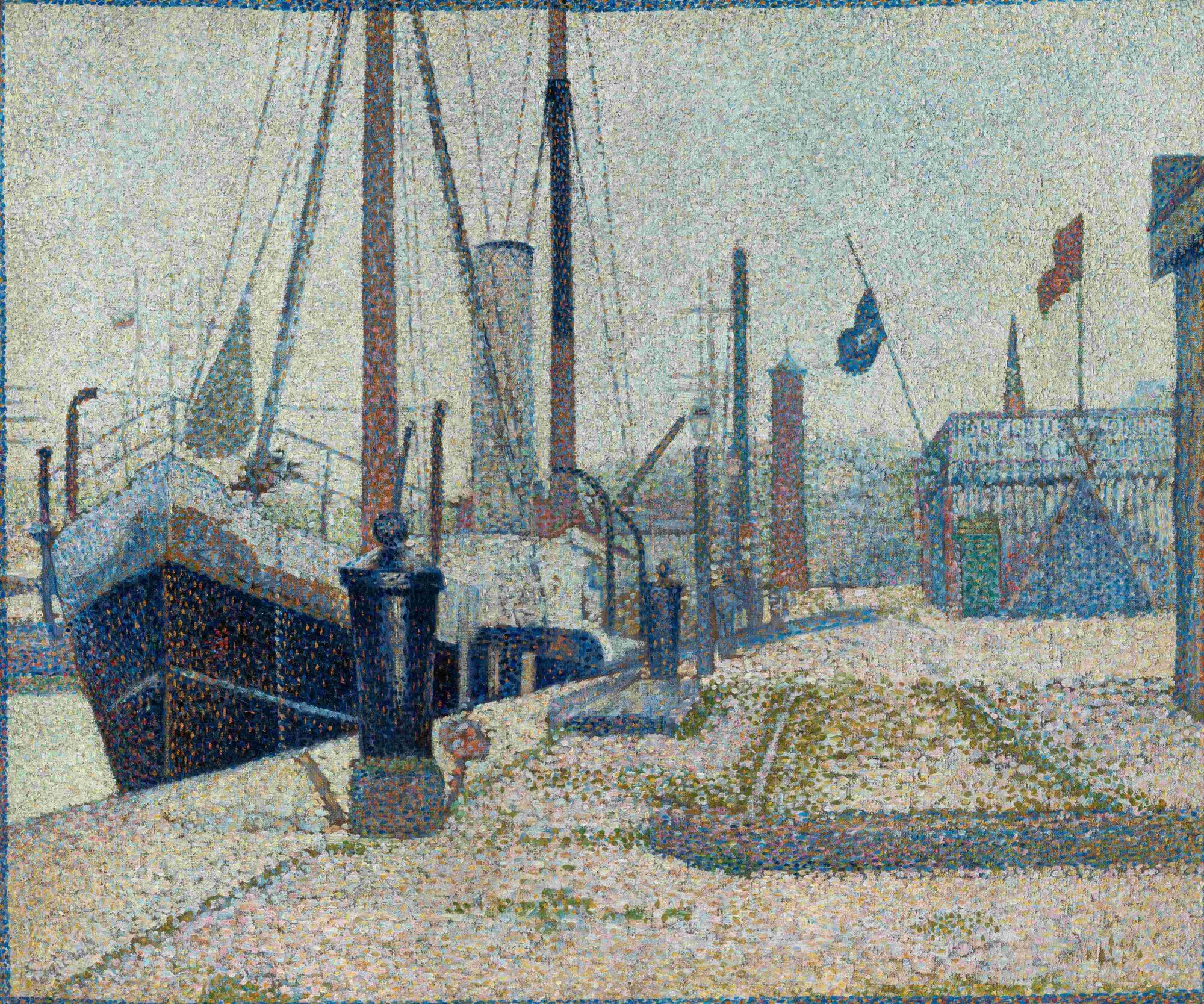 The Wick Culture - Seurat, La Maria at Honfleur, 1886, National Gallery, Prague. Photo © National Gallery Prague 2025