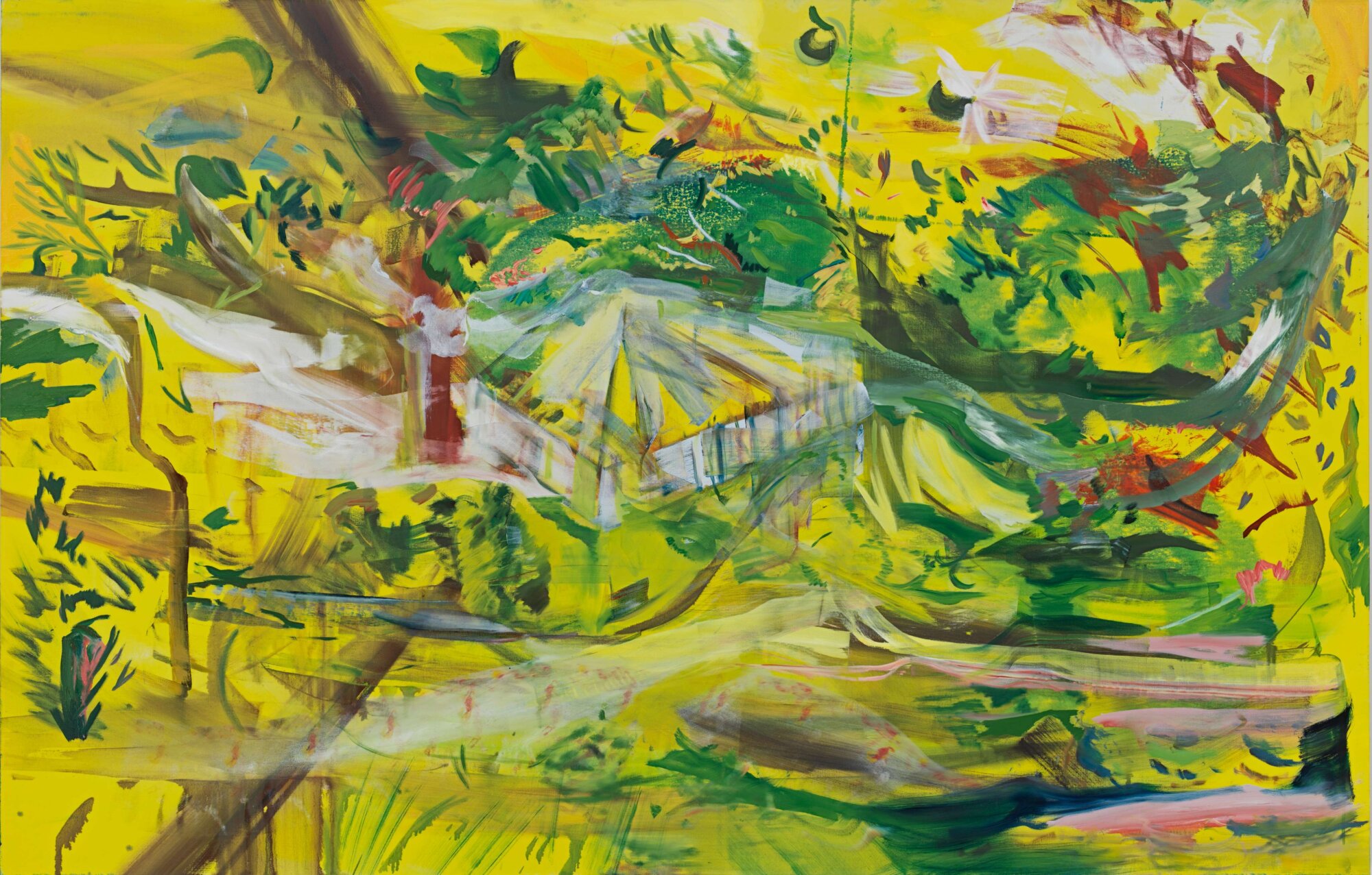 The Wick Culture - Cecily Brown, The Serpentine Picture, 2024, Oil on linen, 119.38 x 185.42 cm (47 x 73 in.) © Cecily Brown, 2026. Photo- Genevieve Hanson