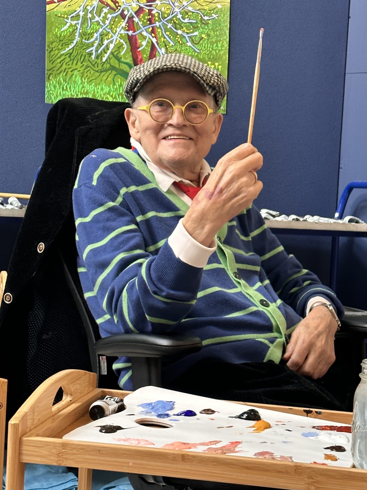 The Wick Culture - David Hockney, London, 2023 © David Hockney Photo Credit: Jean-Pierre Gonçalves de Lima