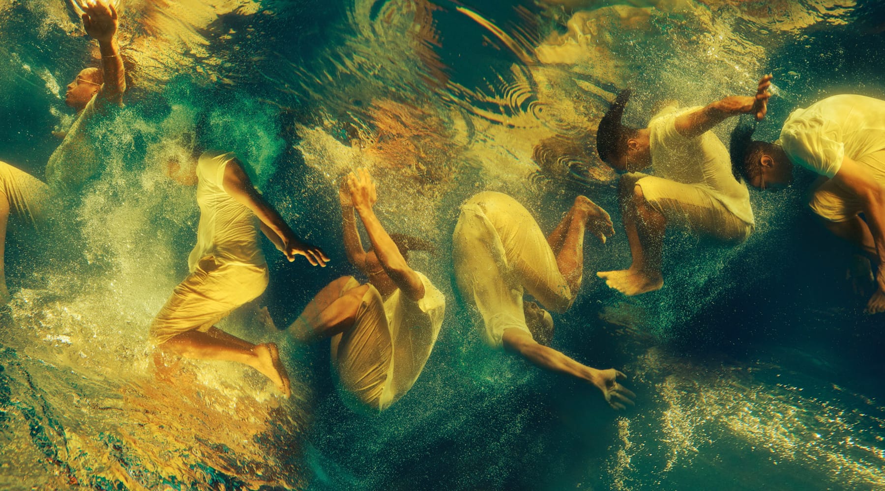 The Wick Culture - Detail of ‘we move though scales of blue’. © Phoebe Boswell