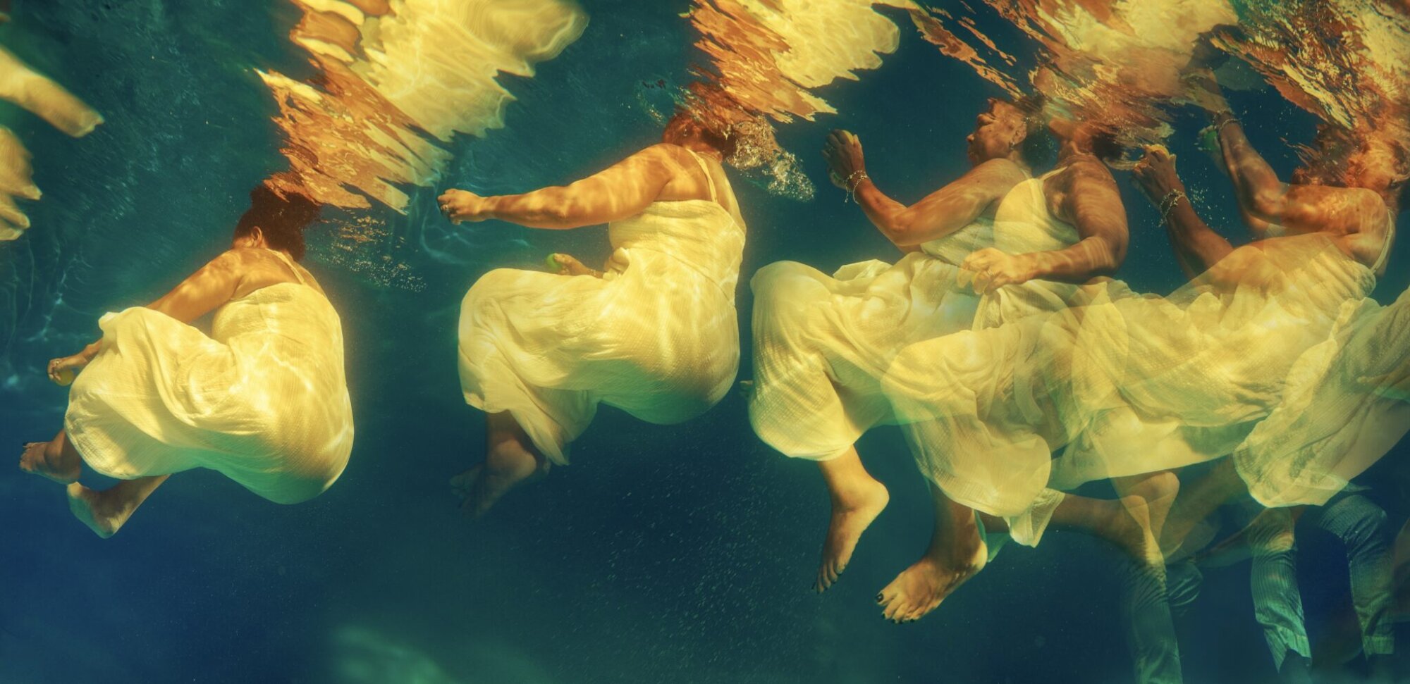 The Wick Culture - Detail of ‘we move though scales of blue’. © Phoebe Boswell