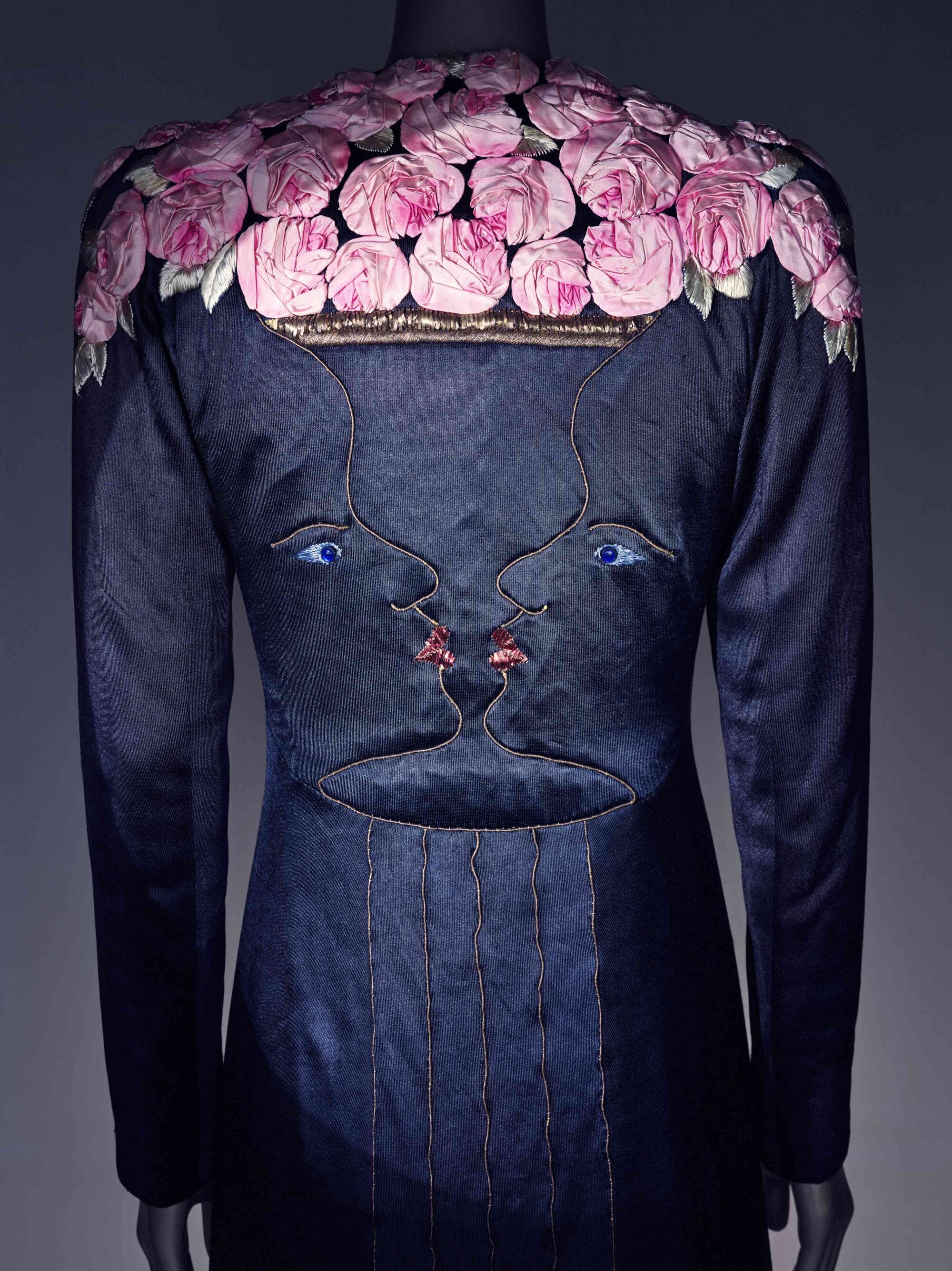 The Wick Culture - Evening coat, designed by Elsa Schiaparelli and Jean Cocteau, 1937, London, England © 2025 ADAGP DACS Comite Cocteau, Paris. Photograph © Emil Larsson